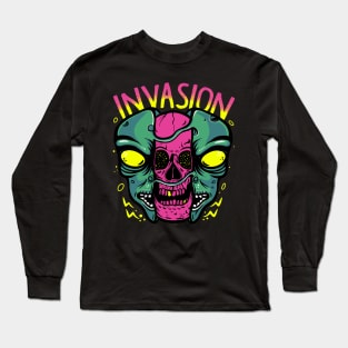 Alien Invasion Long Sleeve T-Shirt